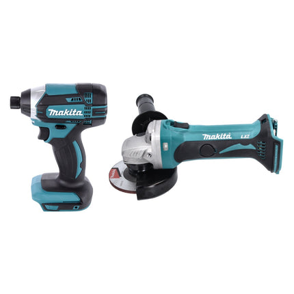 Makita DLX 6046 Battery Combo Kit 18 V DGA 452 + DHP 458 + DJR 186 + DML 802 + DSS 610 + DTD 152 + 3x battery 3.0 Ah + charger + bag