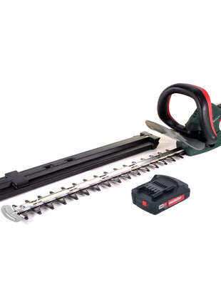 Tagliasiepi a batteria Metabo AHS 18-55 V 18 V 53 cm + 1x batteria 2,0 Ah - senza caricabatteria