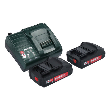 Metabo AHS 18-55 V cordless hedge trimmer 18 V 53 cm + 2x battery 2.0 Ah + charger