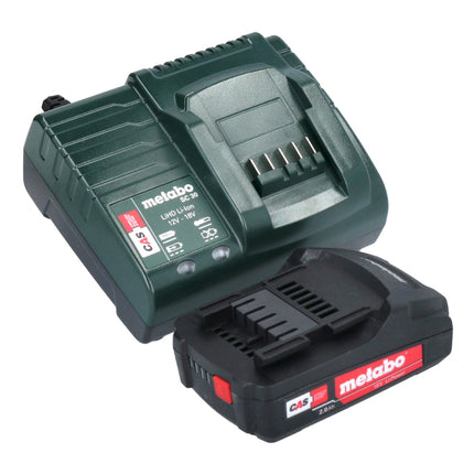 Metabo AHS 18-65 V cordless hedge trimmer 18 V 63 cm + 1x battery 2.0 Ah + charger