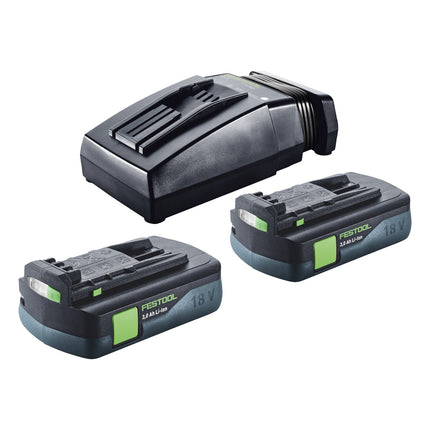 Festool CARVEX PSC 420-Basic sierra de calar pendular a batería 18 V 120 mm sin escobillas + 2x baterías 3,0 Ah + cargador + systainer