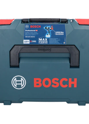 Bosch GDS 18V-1050 HC Akku Drehschlagschrauber 18 V 1050 Nm BITURBO Brushless + 1x ProCORE Akku 8,0 Ah + L-Boxx - ohne Ladegerät