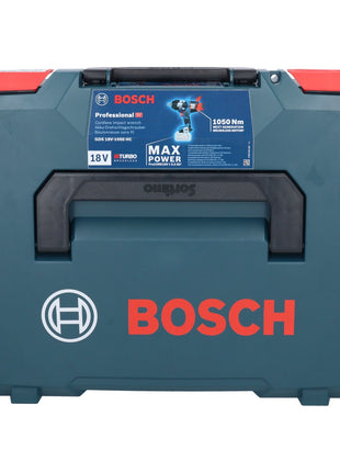 Bosch GDS 18V-1050 HC Visseuse à chocs sans fil 18 V 1050 Nm BITURBO Brushless + 2x batterie ProCORE 8,0 Ah + chargeur + L-Boxx