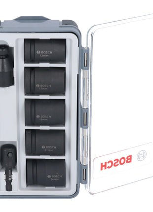 Bosch GDS 18V-300 Visseuse à choc sans fil 18 V 300 Nm 1/2'' Brushless + 1x batterie ProCORE 8,0 Ah + chargeur + 7 pcs. de douilles + L-Boxx