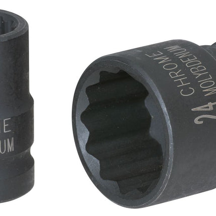 KS TOOLS 1/2" 12-kant-Kraft-Stecknuss, kurz, 15/16" ( 515.0934 ) - Toolbrothers