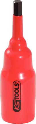KS TOOLS 1/2" Bit-Stecknuss mit Schutzisolierung für Innensechskant-Schrauben, 8mm, 95mm lang ( 117.1154 )