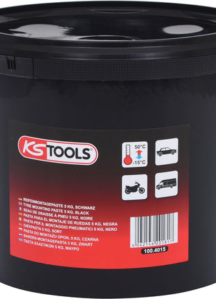 KS TOOLS Reifenmontagepaste 5 kg, schwarz ( 100.4015 ) - Toolbrothers