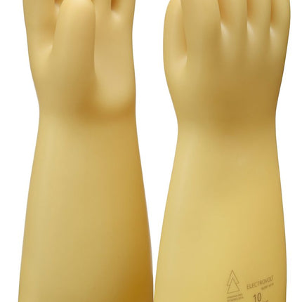 KS TOOLS Elektriker-Schutzhandschuh mit Schutzisolierung, Größe 10, Klasse 1, weiß ( 117.0054 ) - Toolbrothers