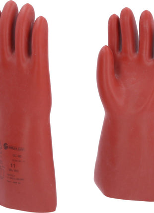 KS TOOLS Guante de protección para electricista con protección mecánica, talla 11, clase 00, rojo ( 117.0067 )