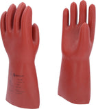 KS TOOLS Guante de protección para electricista con protección mecánica, talla 11, clase 00, rojo ( 117.0067 )