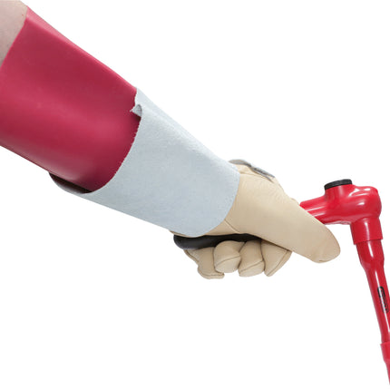 KS TOOLS Elektriker-Schutzhandschuh mit Schutzisolierung, Größe 10, Stärke 1, Klasse0, rot ( 117.1662 ) - Toolbrothers