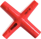 KS TOOLS Llave de cruz con aislamiento protector, 10x11x13x17 mm ( 117.1702 )