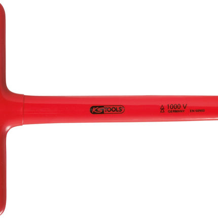 KS TOOLS T-Griff-Steckschlüssel mit Schutzisolierung, 13x200mm ( 117.1774 ) - Toolbrothers
