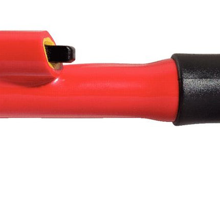 KS TOOLS Carraca reversible de 3/8" con aislamiento protector y mecanismo de bloqueo, 32 dientes (117.3800)