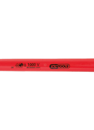 KS TOOLS 3/8" T-Griff-Aufsteckschlüssel mit Schutzisolierung, 200mm ( 117.3820 )