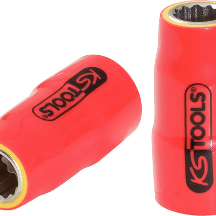 KS TOOLS Douille 3/8' avec revêtement isolant, 21 mm ( 117.3846 )