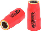 KS TOOLS Douille 3/8' avec revêtement isolant, 21 mm ( 117.3846 )
