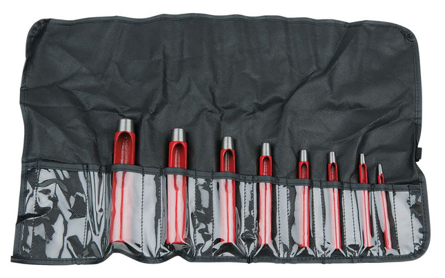 KS TOOLS Serie di fustelle tonde, 8 pz: ( 129.2109 )