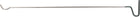 KS TOOLS Spezial-Eisen mit Haken, 670 mm ( 140.2497 ) - Toolbrothers