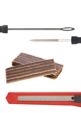 KS TOOLS Reifenvulkanisier-Satz für KFZ, 5-tlg, 100 mm Fäden ( 150.1070 ) - Toolbrothers