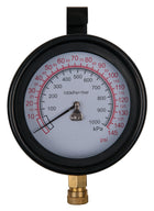 KS TOOLS Manometer Ø 100,0 mm, 0 - 10 bar mit 1/4
