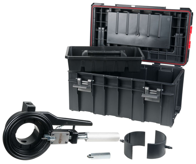 KS TOOLS Juego de perforadora y biseladora, 6 pzs, 50-75 mm ( 222.5110 )