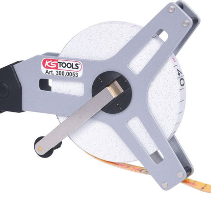 KS TOOLS Rahmenbandmaß mit Kunststoffband, 30m ( 300.0053 ) - Toolbrothers