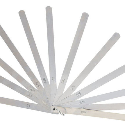 KS TOOLS Kolbenspiellehre, 13 Blatt, 0,05-1mm, 200mm lang ( 300.0618 ) - Toolbrothers