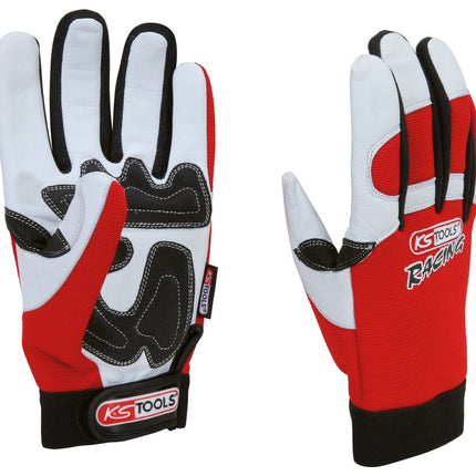 KS TOOLS Leder-Mechaniker-Handschuh, Vibrationsgedämmt, 11 ( 310.0260 ) - Toolbrothers