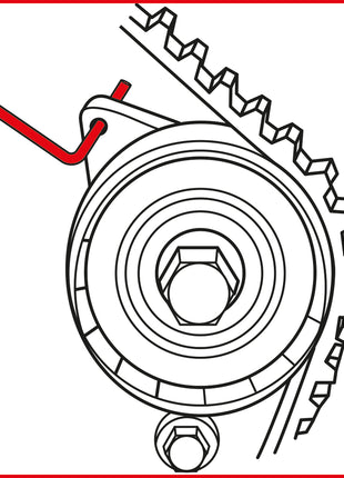 KS TOOLS Motoreinstell-Werkzeug-Satz für Ford, 10-tlg ( 400.0250 ) - Toolbrothers