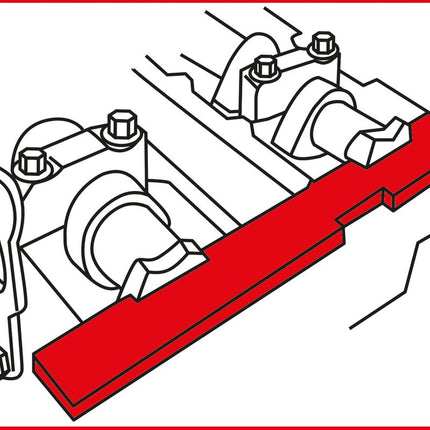 KS TOOLS Jeu d&apos;outils de réglage moteur pour Ford / Volvo, 4 pcs ( 400.1525 )