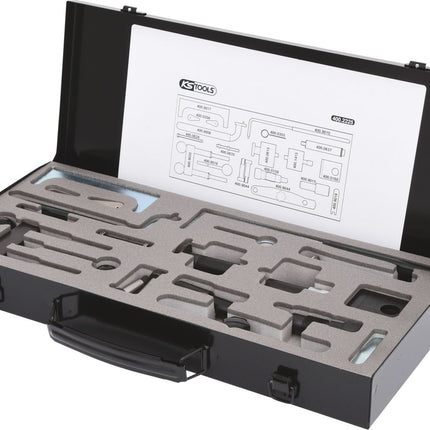 KS TOOLS Jeu d&apos;outils de réglage moteur pour VAG, 21 pcs ( 400.2225 )