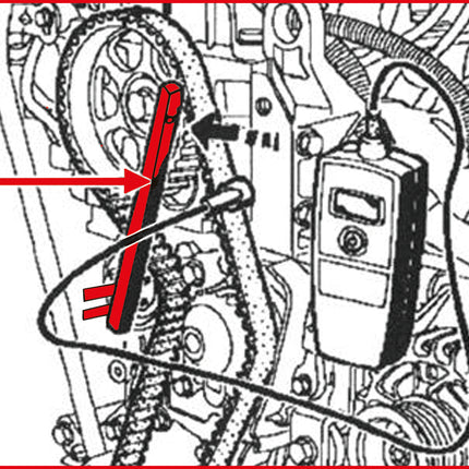KS TOOLS Clé de galets pour Renault ( 400.9021 )