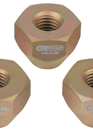 KS TOOLS Spezialmuttern-Satz, 5-tlg, M14x2 ( 440.0136 ) - Toolbrothers