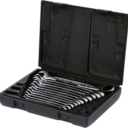 KS TOOLS GEARplus Ratschenringmaulschlüssel-Satz, umschaltbar,12-tlg ( 503.4665 ) - Toolbrothers