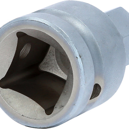 KS TOOLS 3/4" Kraft-Bit-Stecknuss Innensechskant kurz, 19mm ( 515.0003 ) - Toolbrothers