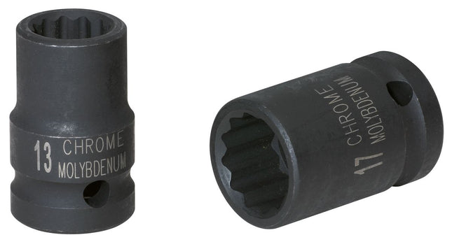 KS TOOLS 3/8' Llave de vaso de impacto, dodecaedra, entrecaras, 6mm ( 515.1563 )