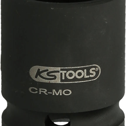 KS TOOLS 1" Sechskant-Kraft-Stecknuss, kurz, 100mm ( 515.1800 )