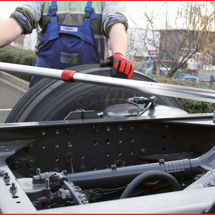 KS TOOLS Llave dinamométrica ALUTORQUEprecision de 1/2', 20-120 Nm, apriete hacia la derecha y la izquierda, cuadrado conductor doble ( 516.5035 )