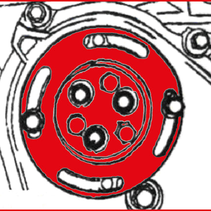 KS TOOLS Wasserpumpen-Fixier-Werkzeug für Opel ( 700.1905 ) - Toolbrothers