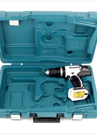 Makita DHP 453 ZKW Akku Schlagbohrschrauber weiß 18 V 42Nm + Koffer - ohne Akku, ohne Ladegerät - Toolbrothers