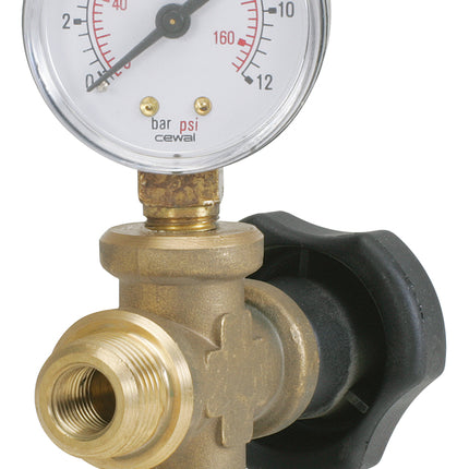 KS TOOLS Manómetro adicional para bombas de comprobación de 0-12bar ( 902.1005 )