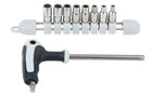 KS TOOLS Serie di chiavi a bussola in ACCIAIO INOX, 9 pz ( 910.2450 )