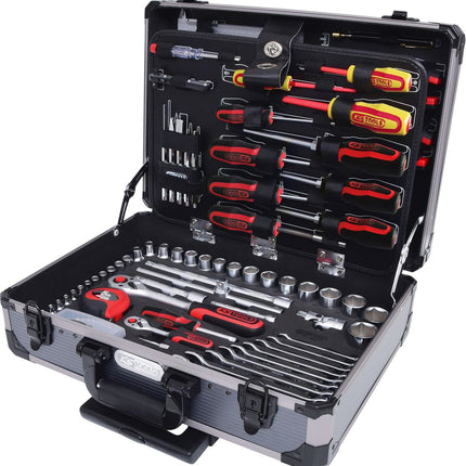 KS TOOLS 1/4"+1/2" Universal-Werkzeug-Satz, 130-tlg ( 911.0630 )