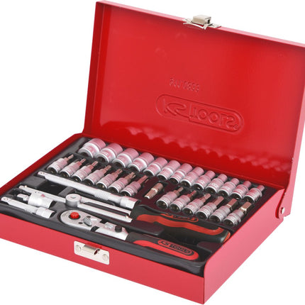 KS TOOLS 1/4" Steckschlüssel-Satz, 33-tlg ( 911.0833 ) - Toolbrothers