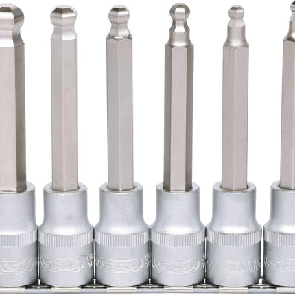 KS TOOLS 1/2" Bit-Stecknuss-Satz Innensechskant, 6-tlg ( 911.1650 ) - Toolbrothers