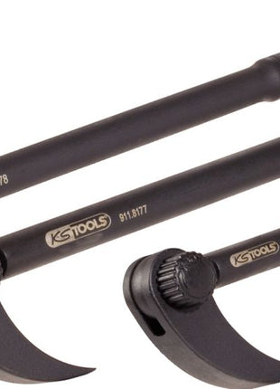 KS TOOLS Gelenk-Rollkopf-Hebeleisen-Satz, 3-tlg ( 911.8175 ) - Toolbrothers