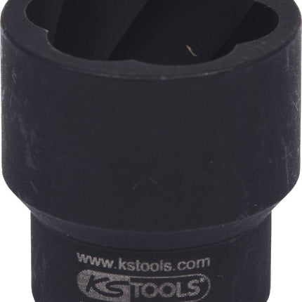 KS TOOLS 1/2" Spiral-Profil-Kraft-Stecknuss, 24mm ( 913.1462 ) - Toolbrothers