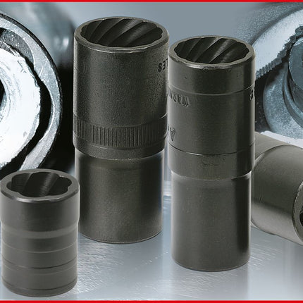 KS TOOLS 1/2" Spiral-Profil-Kraft-Stecknuss, 19mm ( 913.1464 ) - Toolbrothers