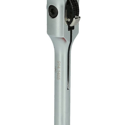 KS TOOLS 1/4" MODIFIX Mini-T-Griff-Schwenkkopf-Knarre, 72 Zahn ( 914.1405 ) - Toolbrothers